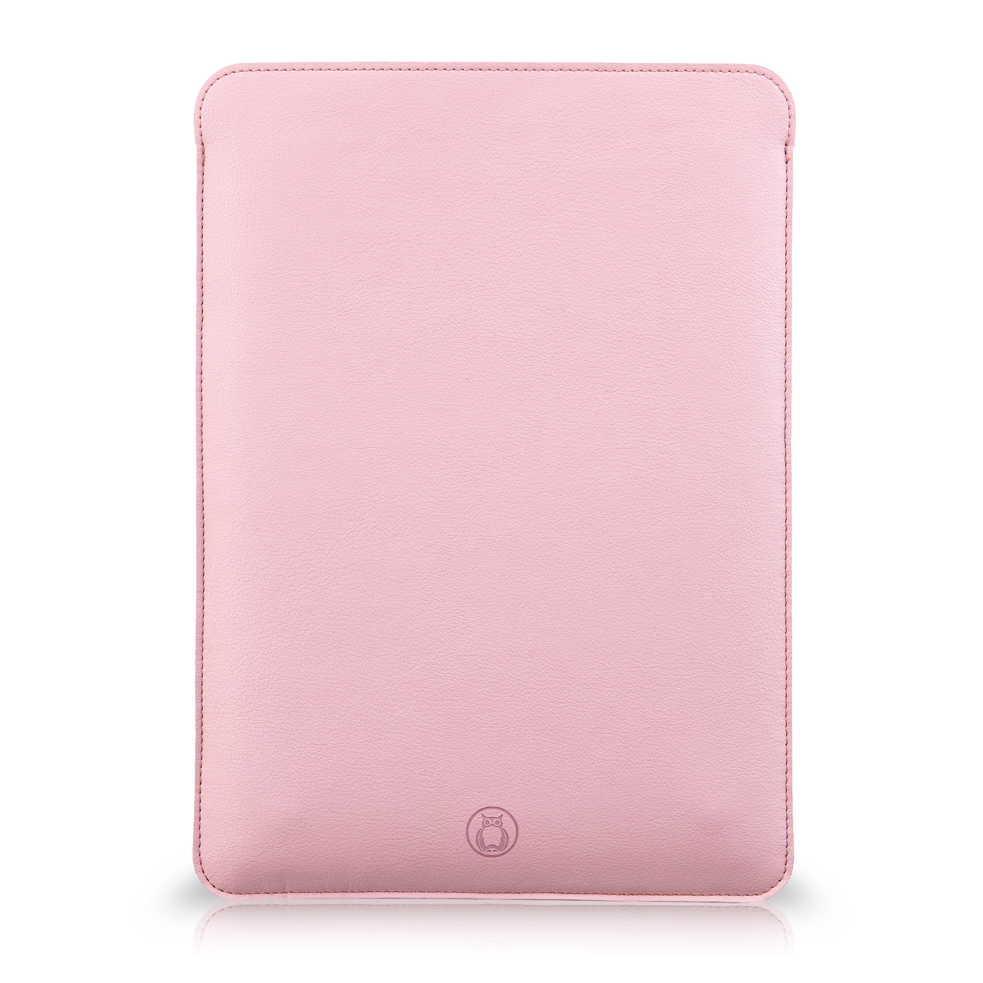 Husa laptop MacBook 15 inch UNIKA piele PU cu lana din fibre naturale roz sanito.ro